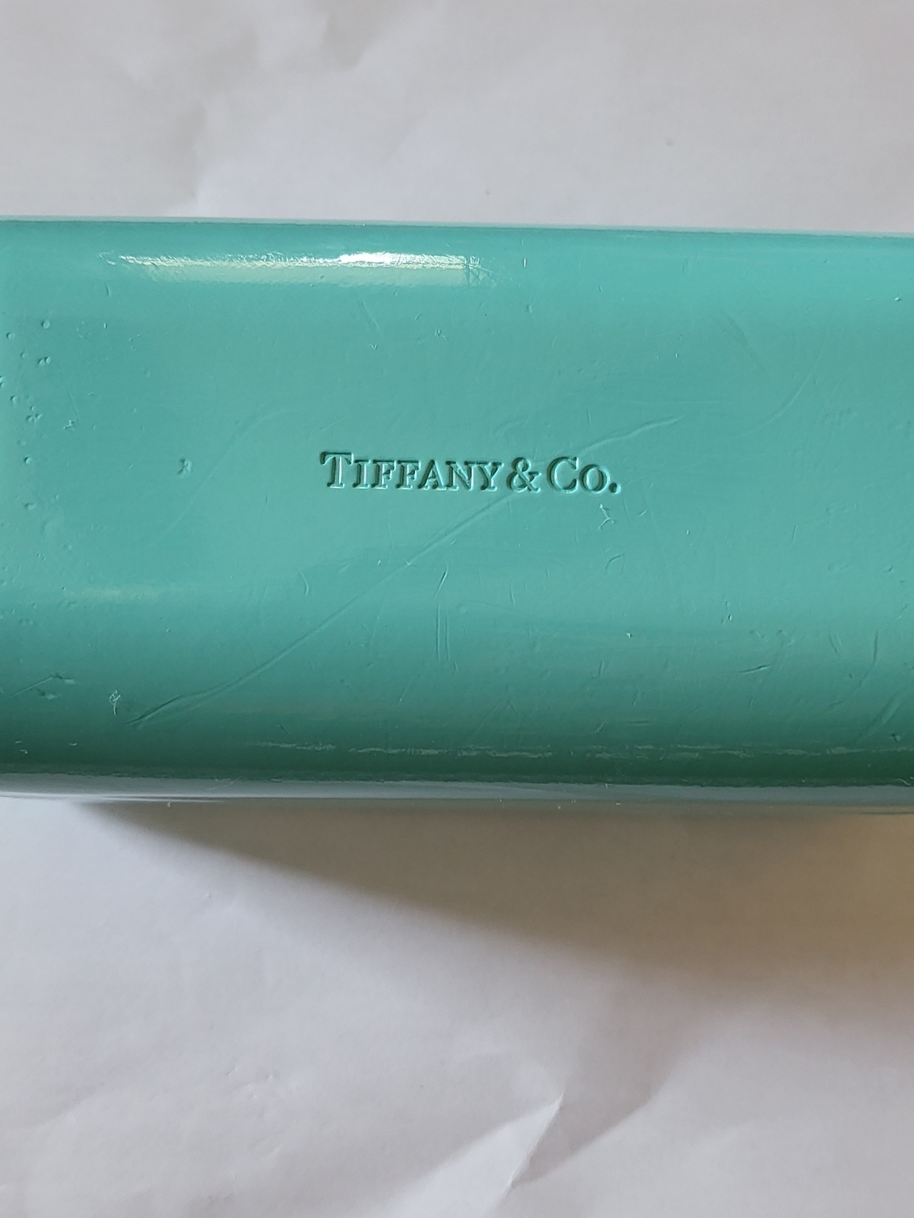Tiffany & Co. Eyewear/Sunglass Case in Signature Tiffany Turquoise .